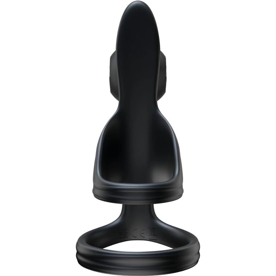 SNAIL VIBE - JOVI BAGUE POUR COUPLES TÉLÉCOMMANDE NOIRE